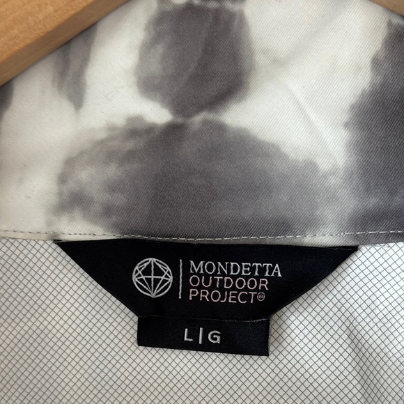 Mondetta Gray Tie-Dye Hooded Jacket - Picture 2 of 6